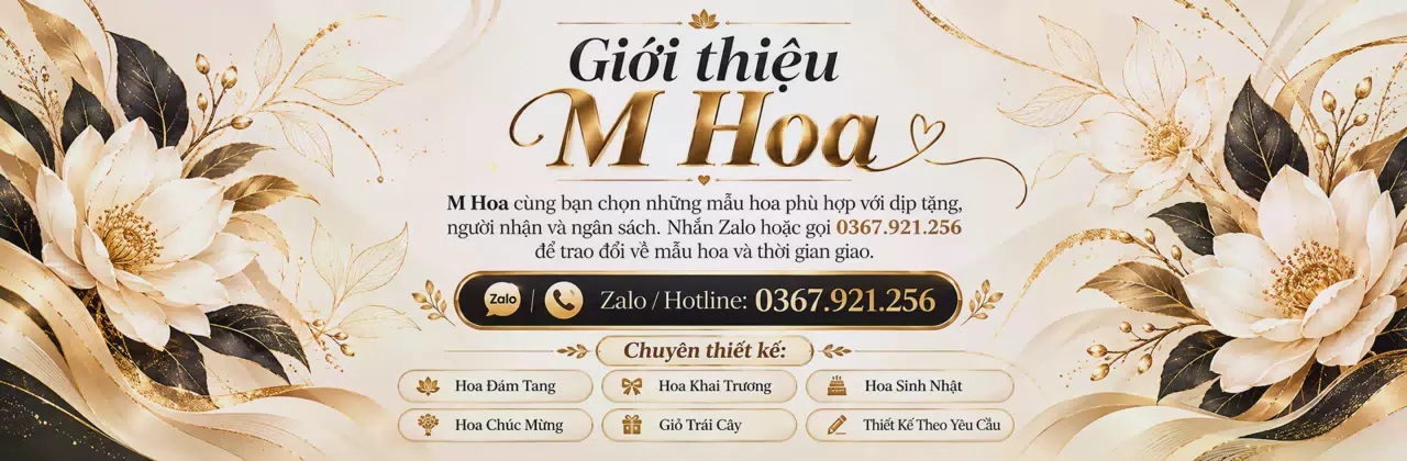 Ảnh bìa Shop hoa tươi Xã Long Cang Tây Ninh - Chọn hoa theo câu chuyện của bạn